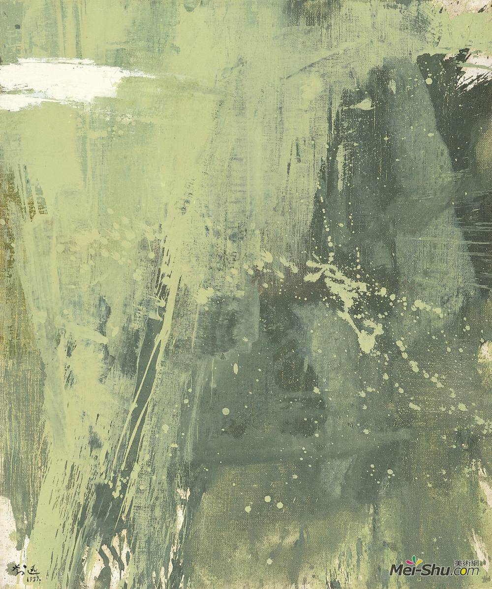《半朵白云》刘迅油画作品欣赏