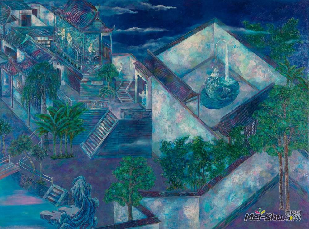 《梦归家园之二十九》邵飞油画艺术作品欣赏