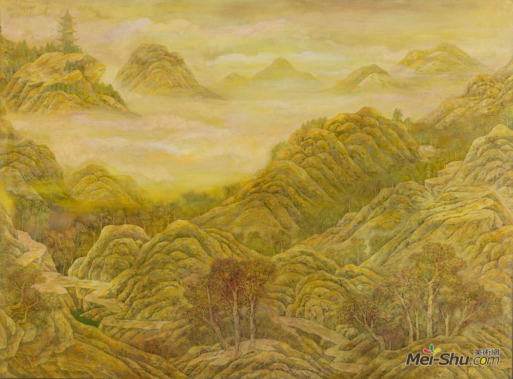 《梦归家园之三》邵飞油画作品
