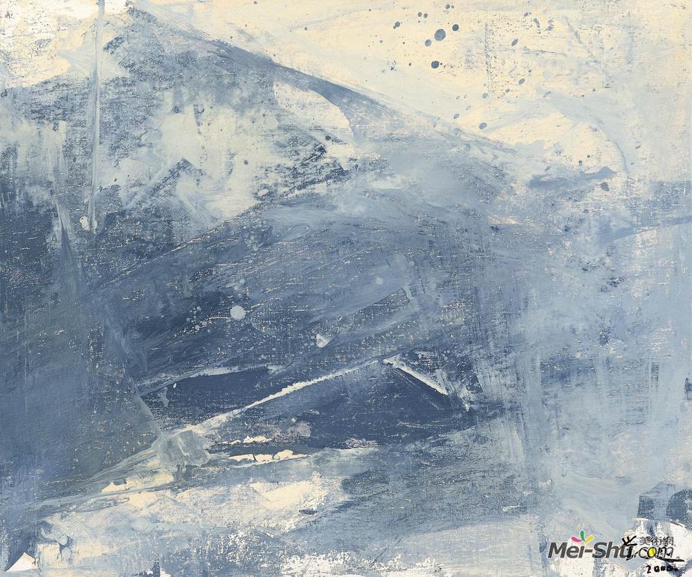 《秋雨》刘迅油画作品欣赏
