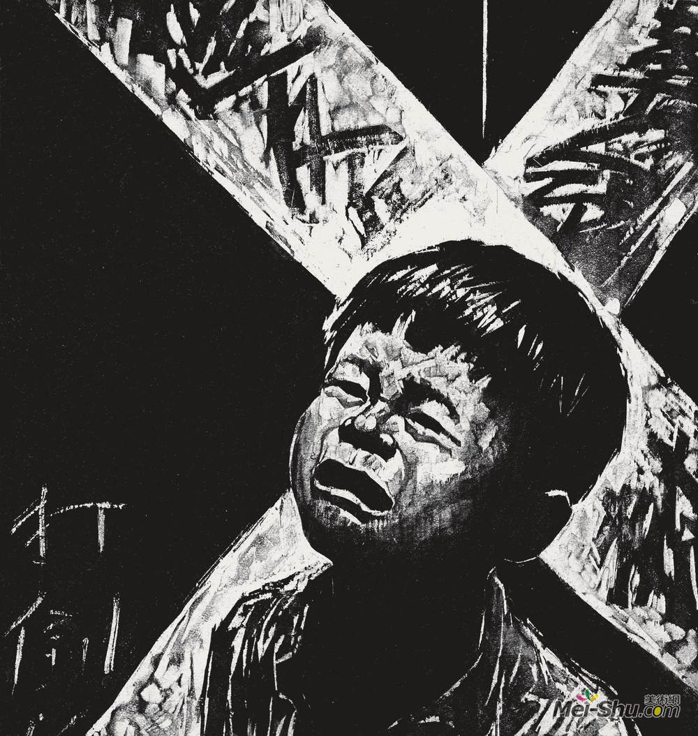 《噩梦系列之五》赵延年版画艺术作品欣赏
