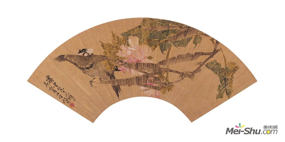 《芙蓉白头》任伯年中国画艺术作品