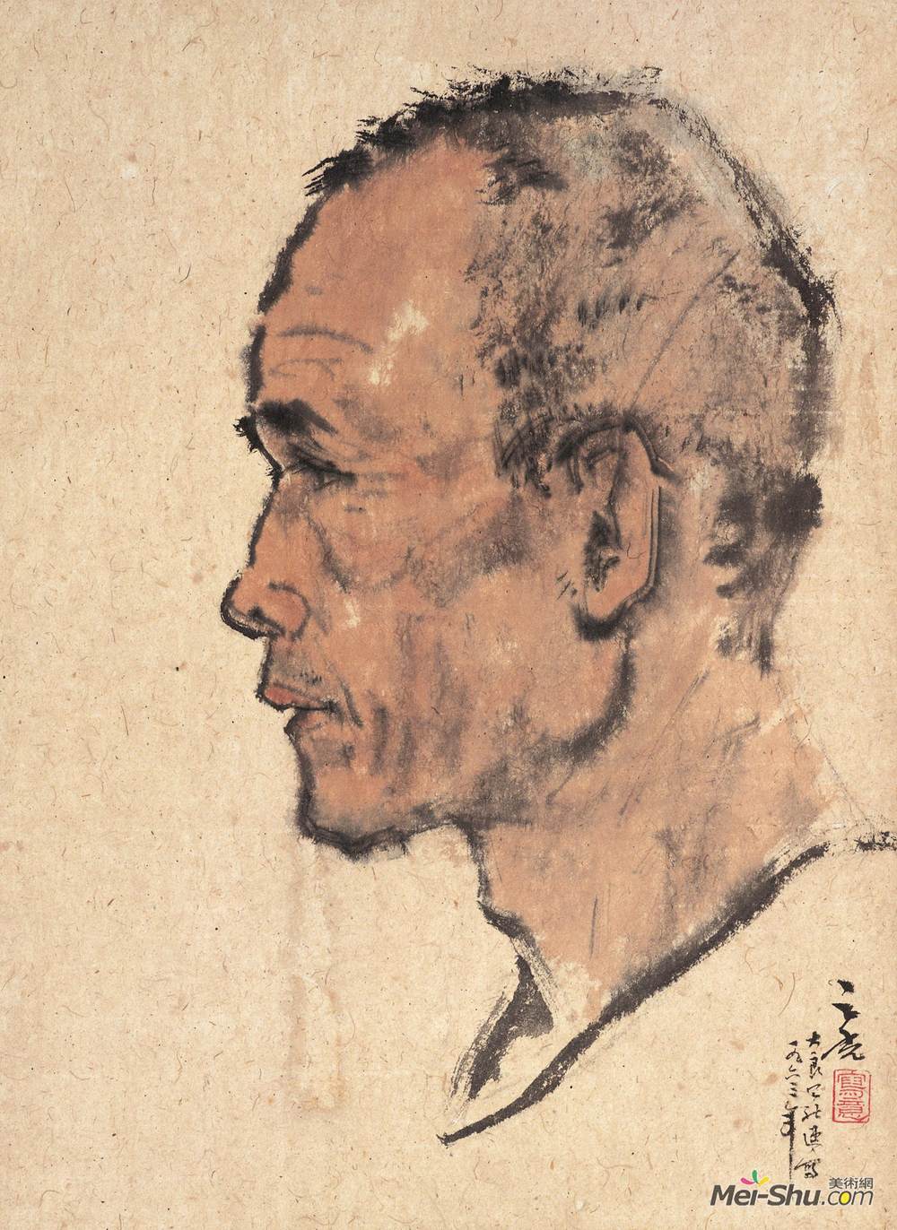 《顺德老农》杨之光中国画高清作品