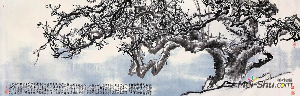 《龙柯雪魂》于希宁中国画高清作品欣赏