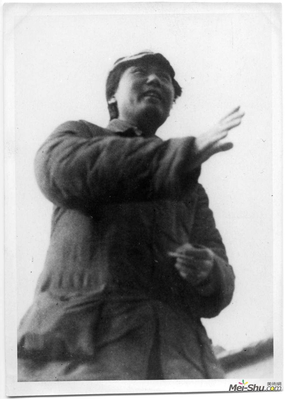 《毛泽东在技术干部会议讲话》吴印咸摄影作品