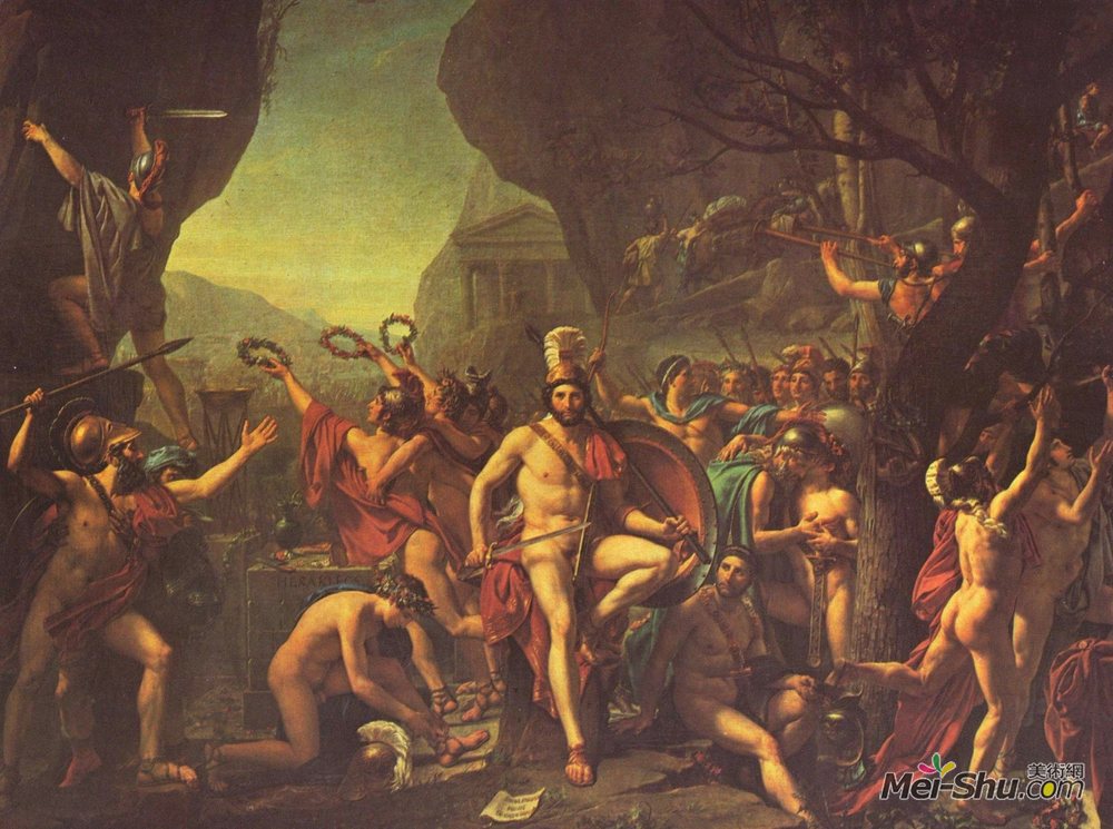 达维特(大卫David)/莱昂尼达斯在塞莫皮莱 