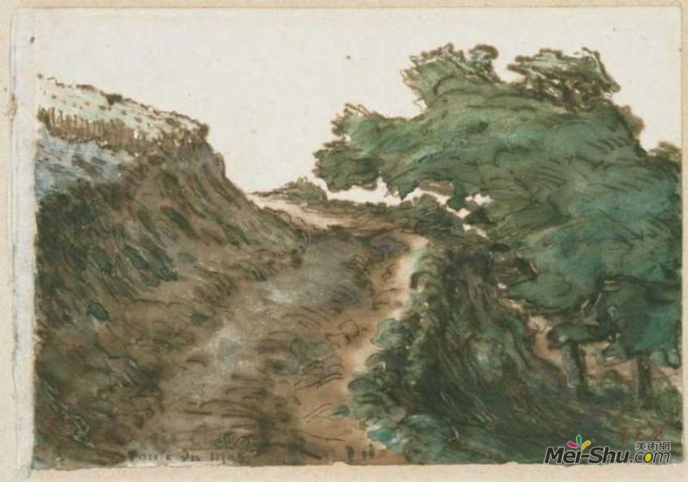 屈塞附近的小路 