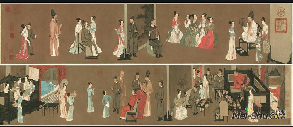 《韩熙载夜宴图》