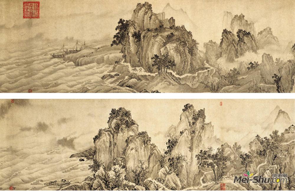 《江山万里图》中国山水名画