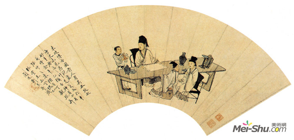 《东坡博古图》中国人物名画