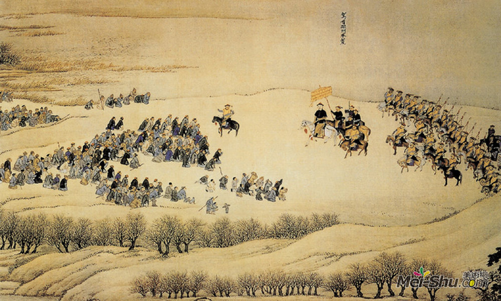《康熙南巡图》中国人物名画