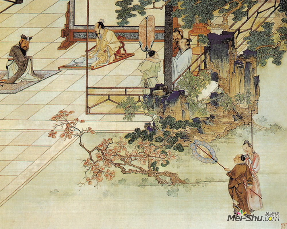 《孔子圣迹图》中国人物名画