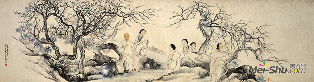 《好消息图》中国人物名画