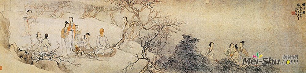 《姚燮忏绮图像》中国人物名画