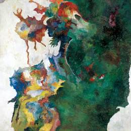 《伟大的母亲》贝尔纳德·舒尔茨油画高清作品