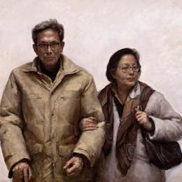 《伴》尚丁油画作品