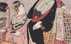 《当世美人色镜》北尾政演版画高清作品欣赏