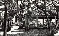 《儿童乐园》汪刃锋版画高清作品欣赏
