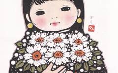 《小姑娘》李平凡版画艺术作品欣赏