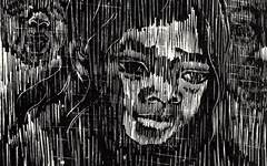 《穷人的孩子》汪刃锋版画艺术作品