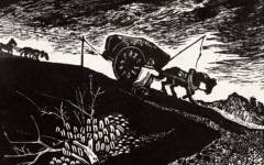 《冬》汪刃锋版画高清作品