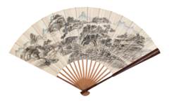 《松峦云居》黄宾虹中国画作品欣赏