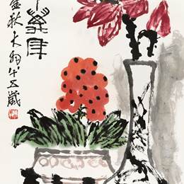 《和平万年》陈大羽中国画艺术作品欣赏