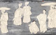 《湘西行》刘幽莎中国画高清作品欣赏