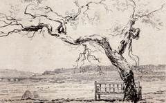 《初春》兹万佐夫版画艺术作品欣赏