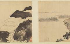 《山水四帧卷》李流芳中国画高清作品欣赏