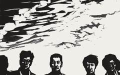《《鲁迅在广州》之二十二》赵延年版画高清作品欣赏