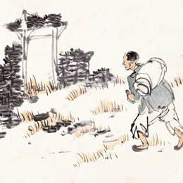 《晚成庐藏书画集锦2》赵望云中国画高清作品
