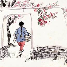 《晚成庐藏书画集锦32》赵望云中国画艺术作品欣赏