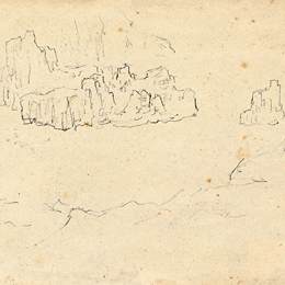 《三门峡写生22》赵望云中国画艺术作品