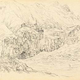 《三门峡写生15》赵望云中国画艺术作品