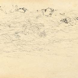 《三门峡写生25》赵望云中国画高清作品
