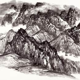 《祁连山写生25》赵望云中国画作品