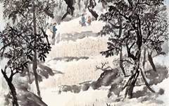 《桑山行 组画之二》赵望云中国画艺术作品欣赏