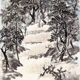 《桑山行 组画之二》赵望云中国画艺术作品欣赏