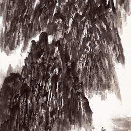 《走马乌稍岭》赵望云中国画艺术作品欣赏