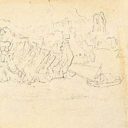 《三门峡写生14》赵望云中国画作品欣赏