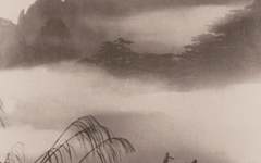 《烟波摇艇》郎静山摄影艺术作品欣赏