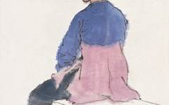 《汕尾渔家女》杨之光中国画作品欣赏