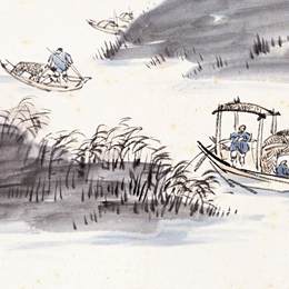 《晚成庐藏书画集锦16》赵望云中国画作品欣赏