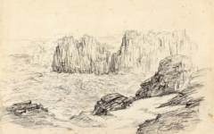 《三门峡写生30》赵望云中国画高清作品欣赏