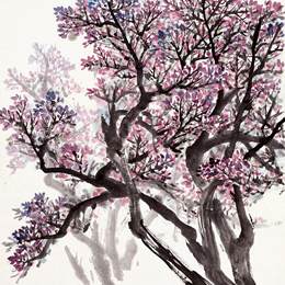 《林区写生22》赵望云中国画高清作品