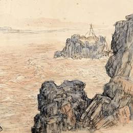 《三门峡写生35》赵望云中国画艺术作品
