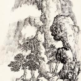 《山高气爽》赵望云中国画作品欣赏
