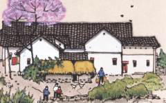 《池塘》李平凡素描高清作品欣赏