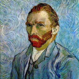 《梵高(Van Gogh)最后一张自画像》梵高(Van Gogh)艺术高清